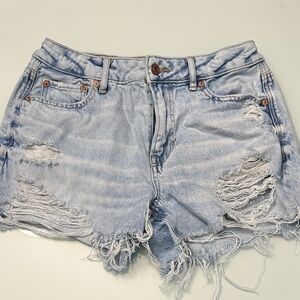American Eagle Tomgirl Distressed Shorts